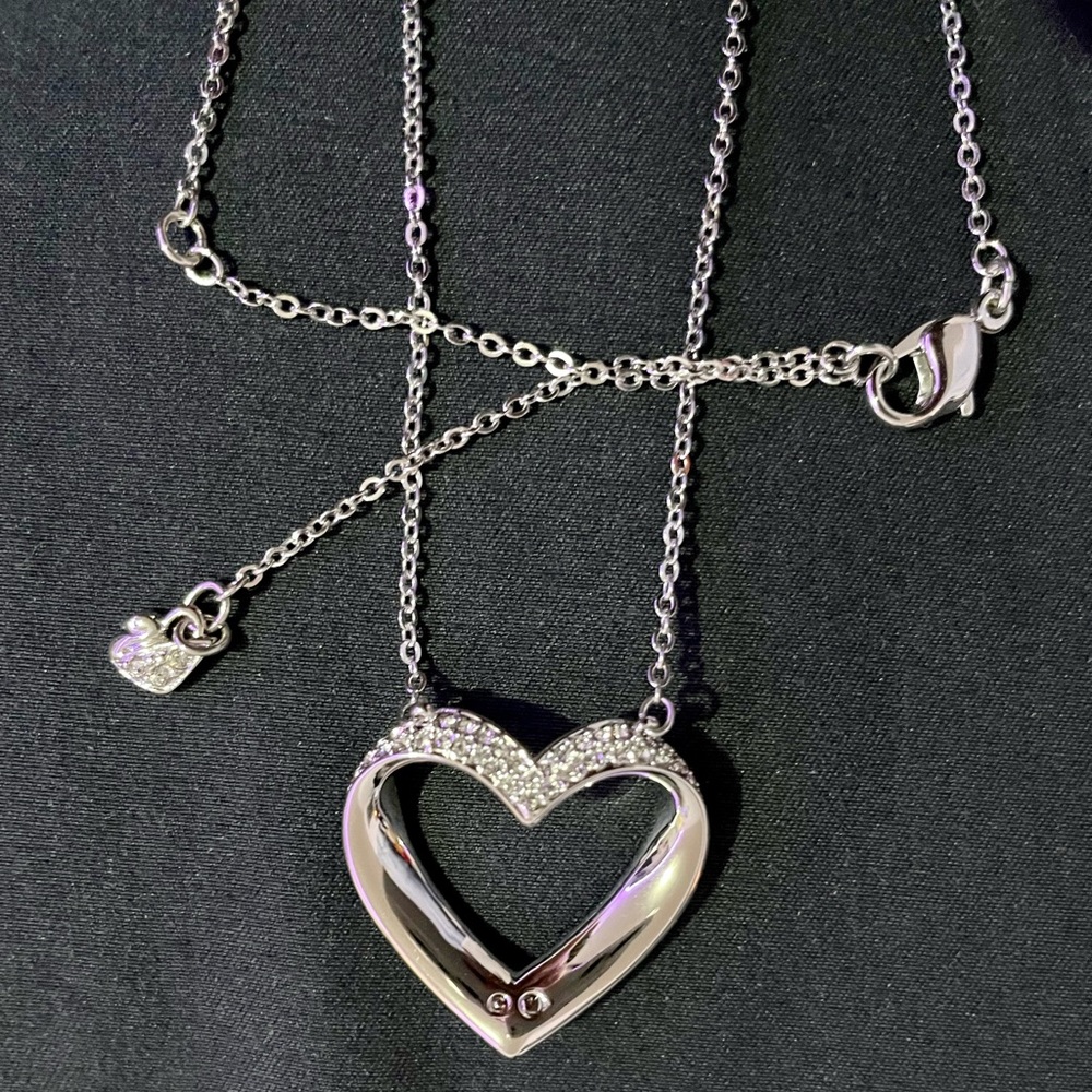 Swarovski Crystal Heart Pendant Necklace